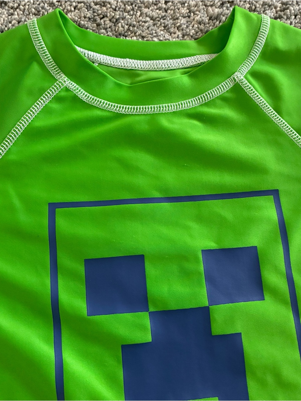 Minecraft Creeper swim set - Picture 2 of 5